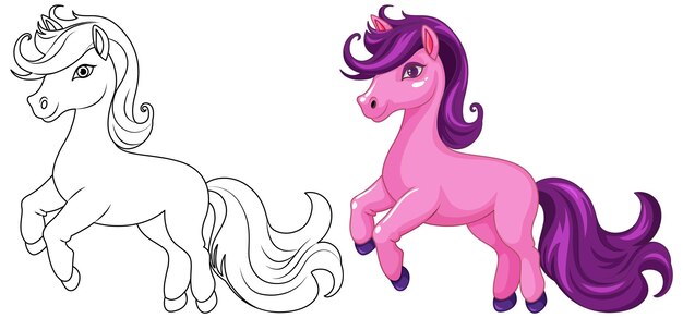 dibujos de unicornios para colorear