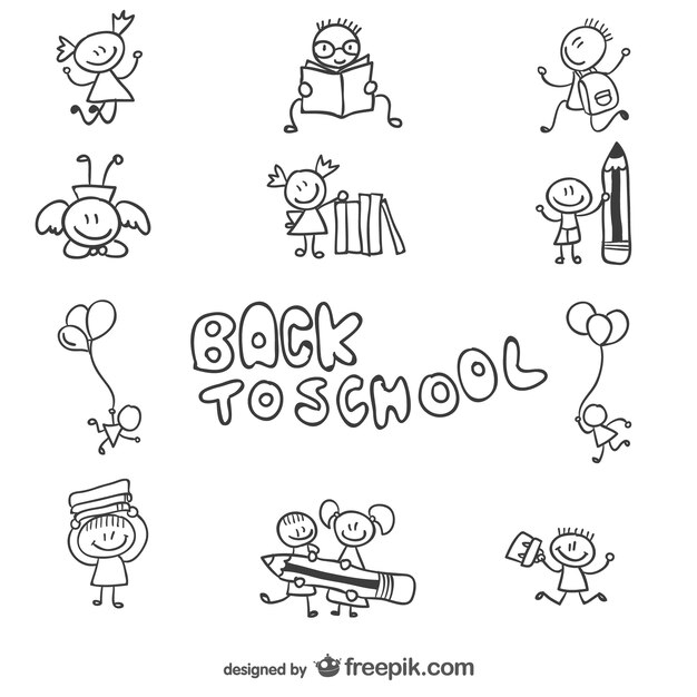 Dibujos de vuelta al colegio