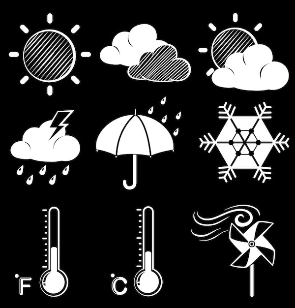 Diferentes condiciones climáticas