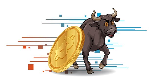 Dinámica del mercado de criptomonedas Bull y Bitcoin