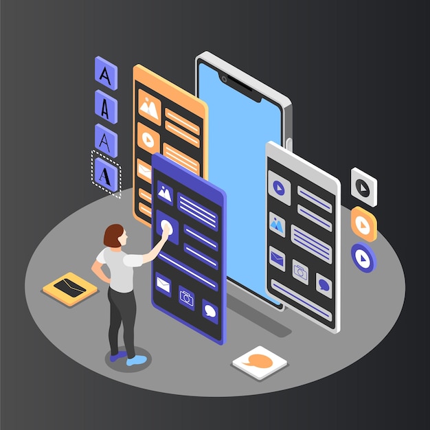 Diseñadora UI y UX Mujer