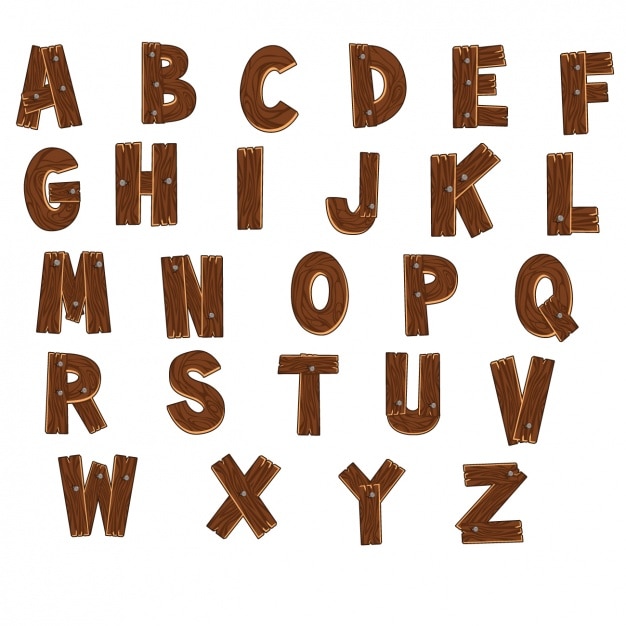 Diseño de abecedario