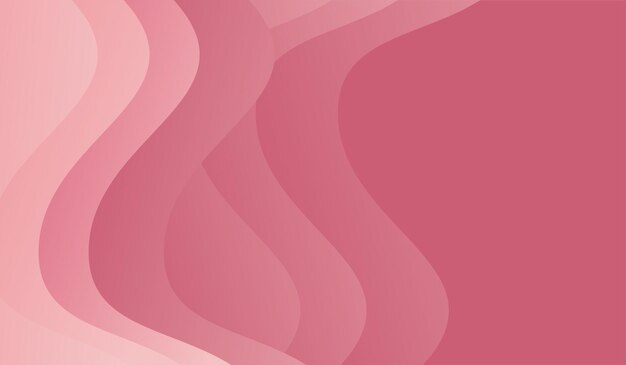 Diseño abstracto de fondo de onda abstracta degradado rosa