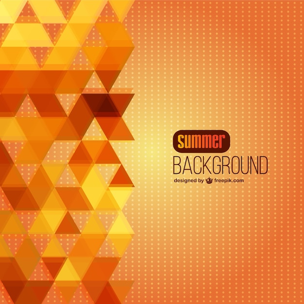 Diseño abstracto de fondo de verano