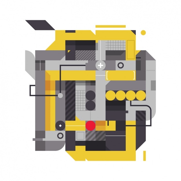 Vector gratuito diseño abstracto del fondo