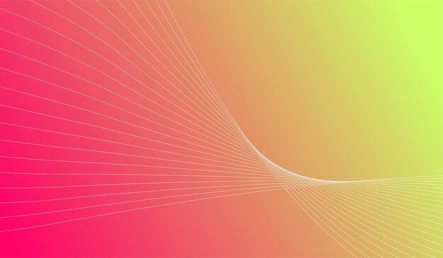Diseño abstracto de línea de degradado de fondo