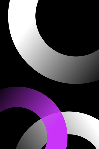 diseño abstracto redondo de fondo vectorial