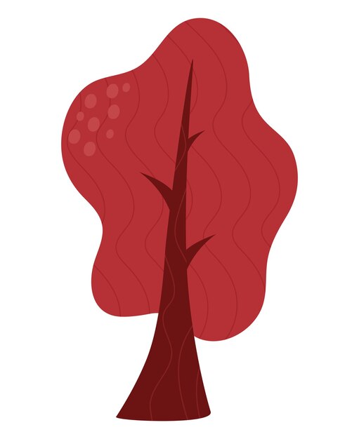 diseño de árbol de otoño