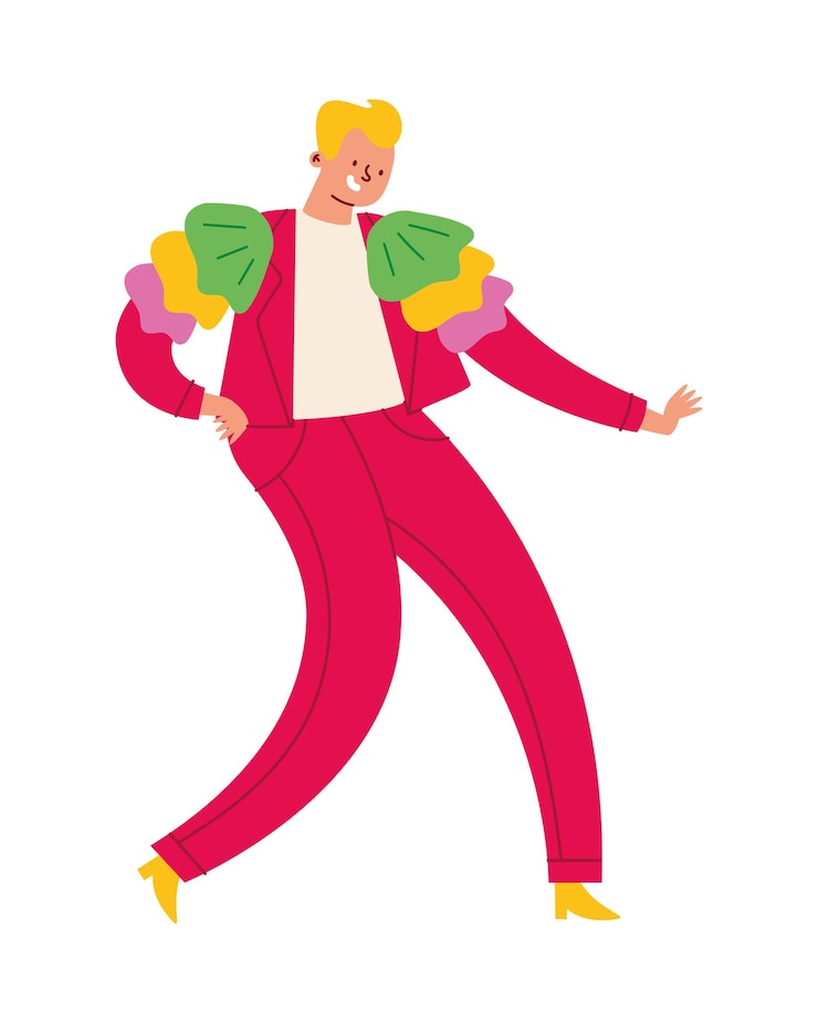Vector gratuito diseño de bailarina de feria cali