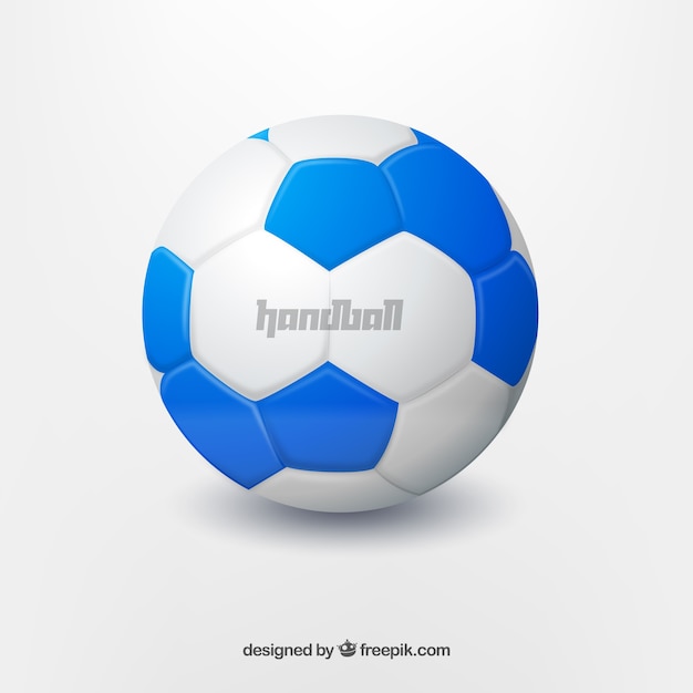 Vector gratuito diseño de balonmano