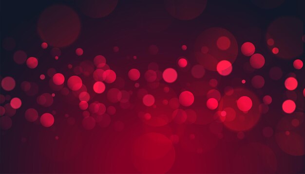 Diseño de banner bokeh desenfocado suave y brillante