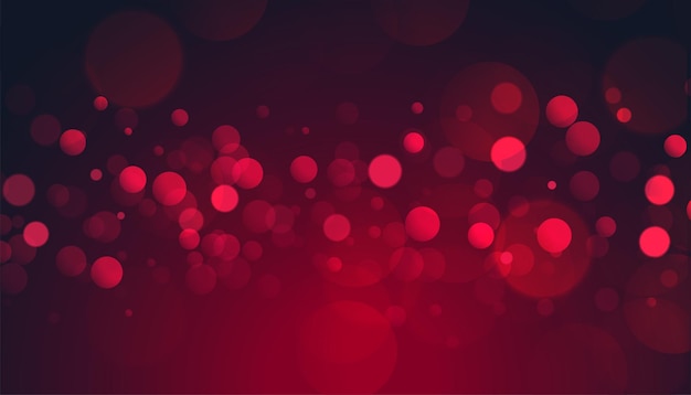 Diseño de banner bokeh desenfocado suave y brillante