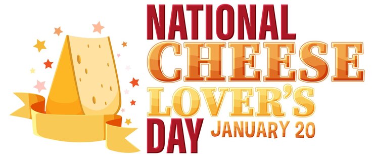 Vector gratuito diseño de banner del día nacional de los amantes del queso