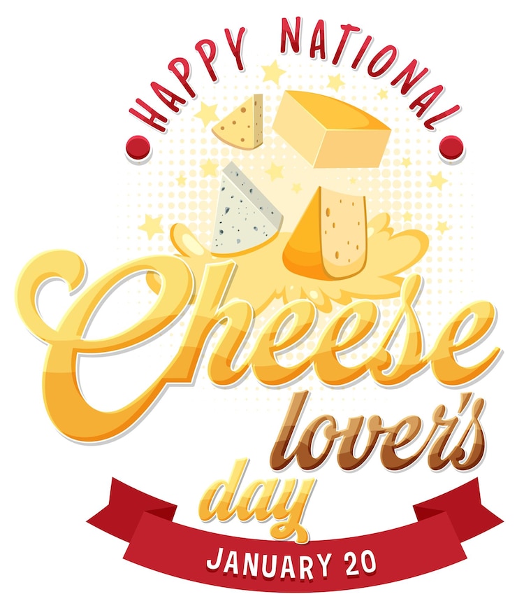 Vector gratuito diseño de banner del día nacional de los amantes del queso
