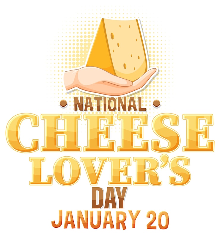 Vector gratuito diseño de banner del día nacional de los amantes del queso