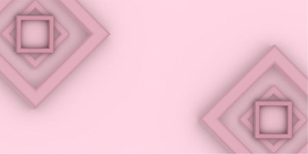 Diseño de banner de fondo de efecto 3d abstracto multipropósito