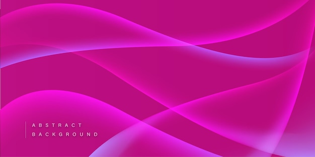 Diseño de banner de fondo de efecto 3D de color neón fluido abstracto multipropósito