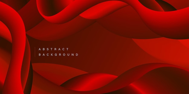 Diseño de banner de fondo de efecto 3D de color neón fluido abstracto multipropósito