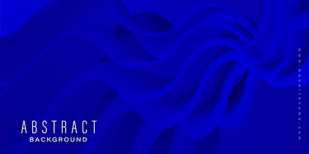 Diseño de banner de fondo de efecto 3D de color neón fluido abstracto multipropósito