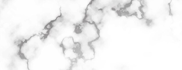 Diseño de banner de textura de mármol abstracto blanco