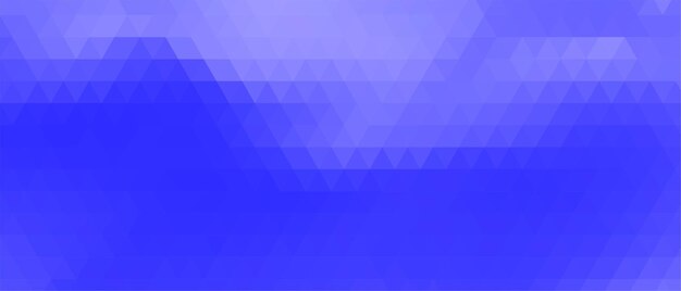 Diseño de banner de triángulo geométrico púrpura abstracto