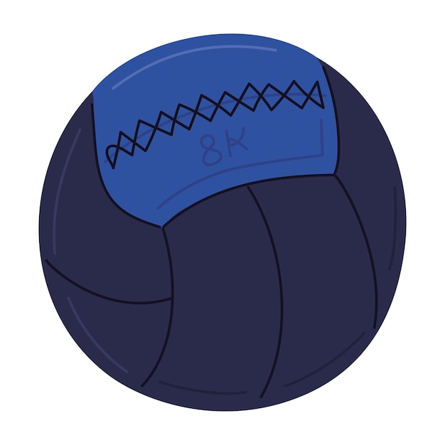 Ilustración De Vector De Diseño De Icono De Pelota De Voleibol  Ilustraciones svg, vectoriales, clip art vectorizado libre de derechos.  Image 105422389
