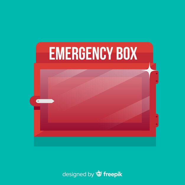 Diseño de caja de emergencia vacía