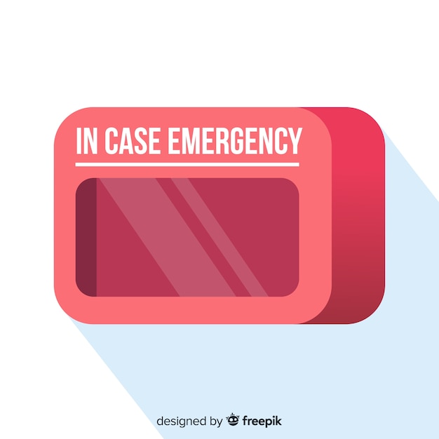 Diseño de caja de emergencia vacía