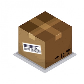 Diseño de la caja de entrega.
