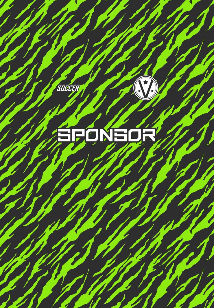 Vector gratuito diseño de camiseta de fútbol para sublimación.