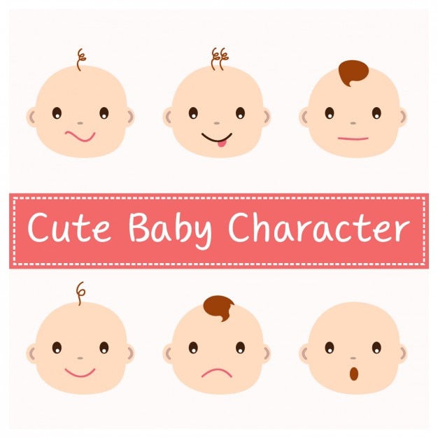 Diseño de caras de bebés