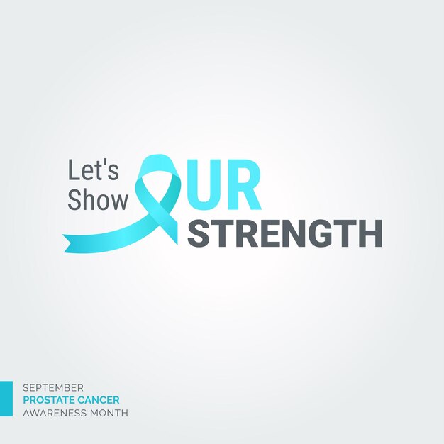 Diseño de carteles de concientización sobre el cáncer de próstata de Hope