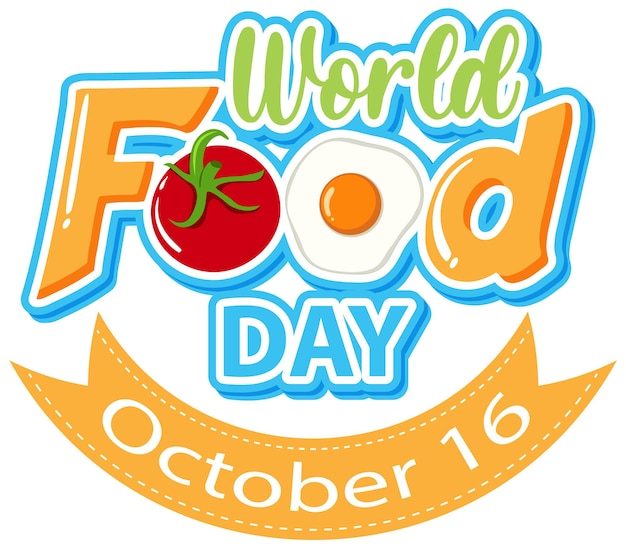 Vector gratuito diseño de carteles del día mundial de la alimentación.