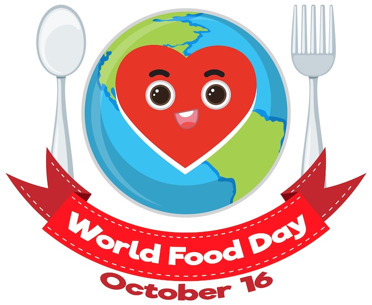 Vector gratuito diseño de carteles del día mundial de la alimentación.