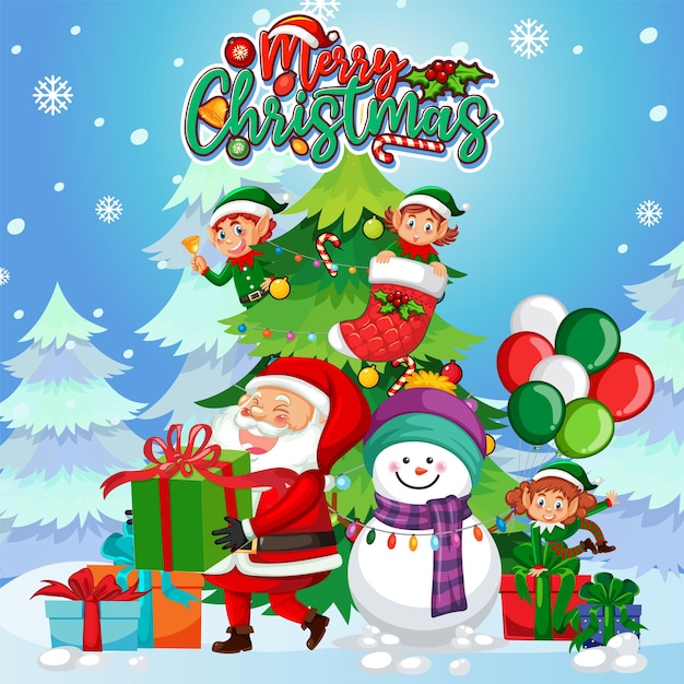 Diseño de carteles de Feliz Navidad