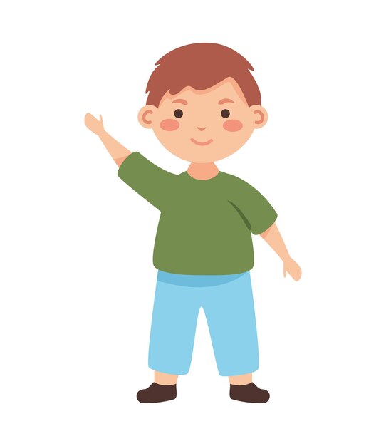 diseño de chico estudiante