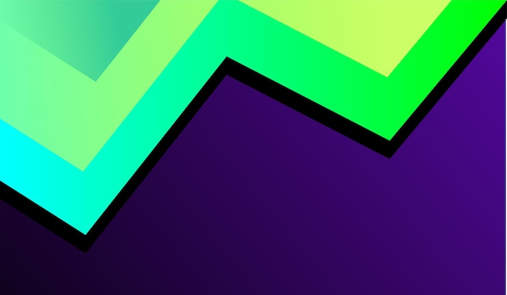 Vector gratuito diseño colorido degradado abstracto de fondo