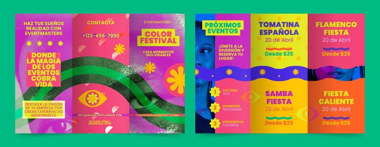 Vector gratuito diseño colorido de plantillas de historias de instagram