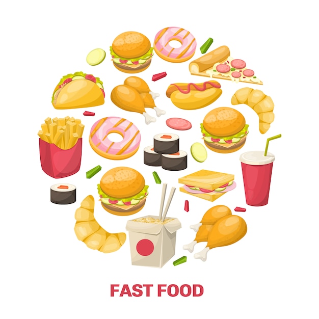 Diseño de comida rápida