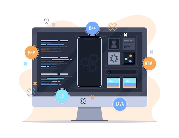 Diseño de concepto de desarrollo de aplicaciones