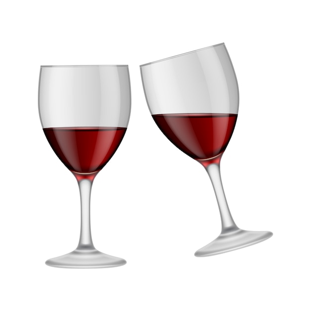 Diseño de copas de vino