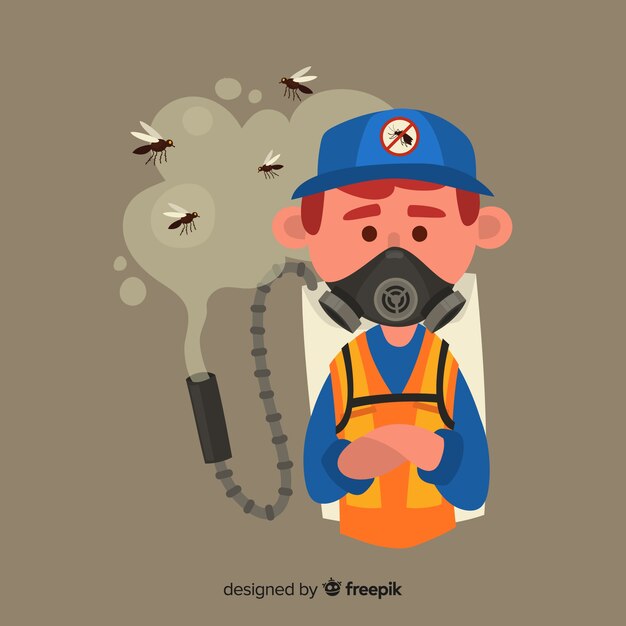 Diseño creativo de mosquito control