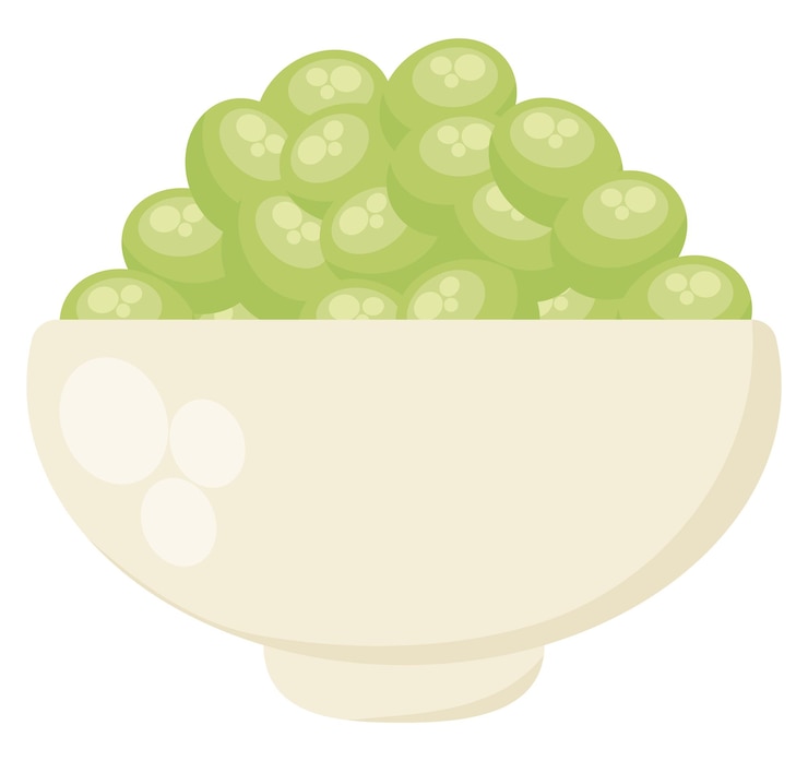 Vector gratuito diseño de cuenco de oliva