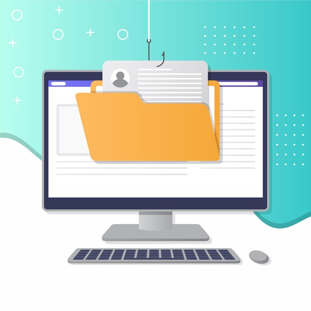 Diseño de cuenta de phishing