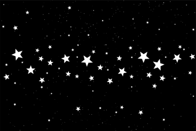 diseño decorativo de pequeño patrón de estrella de fondo oscuro