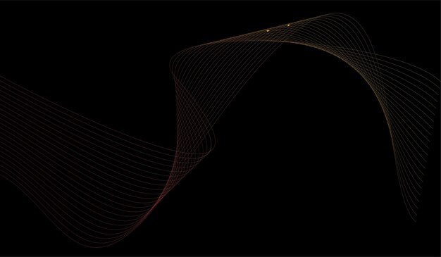 Diseño de degradado abstracto de fondo de onda