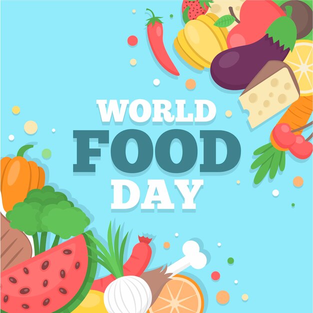 Diseño del día mundial de la alimentación