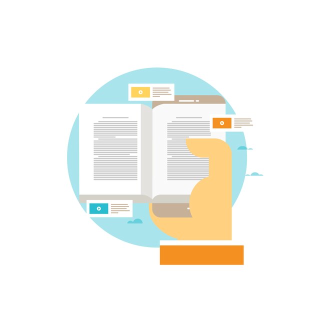 Diseño e-learning sobre fondo blanco