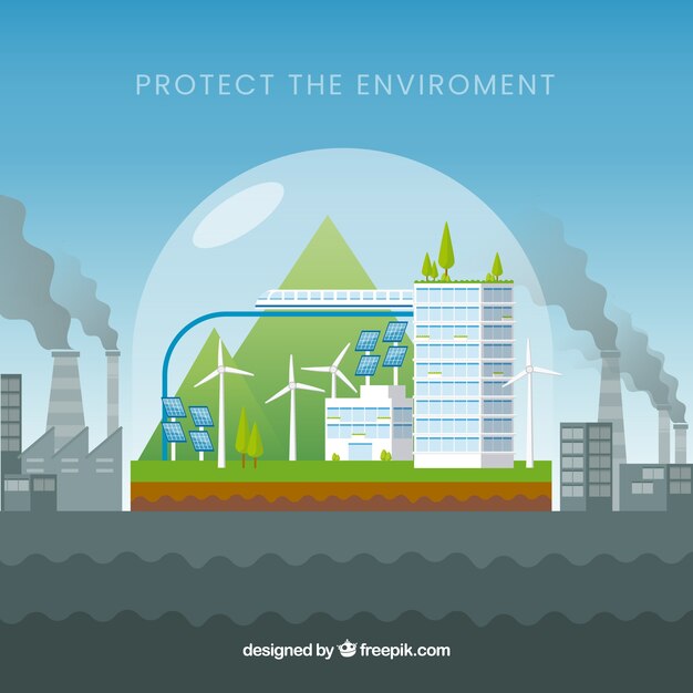 Diseño del ecosistema y contaminación