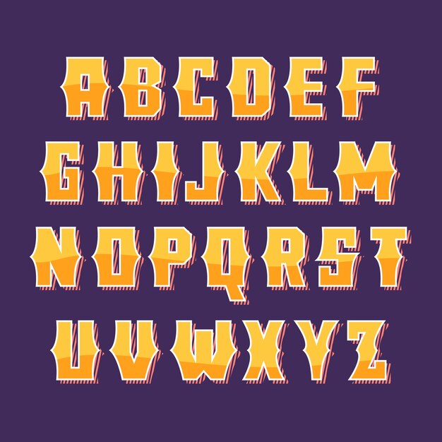 Diseño de efectos de texto en negrita